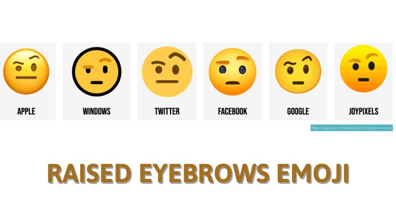Raised Eyebrows Emoji Origins and Evolution