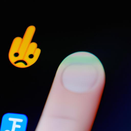 The middle finger emoji on Android, a controversial and expressive symbol.