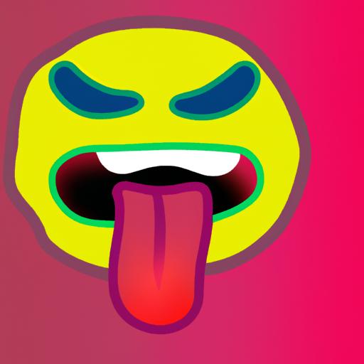 Angry Tongue Out Emoji