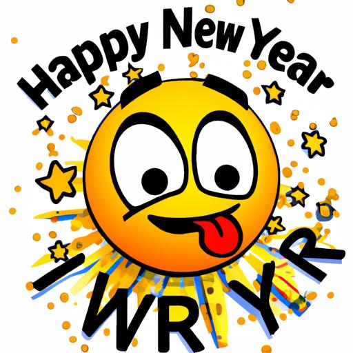 Let the animated Happy New Year's emoji express your enthusiasm for the upcoming year.