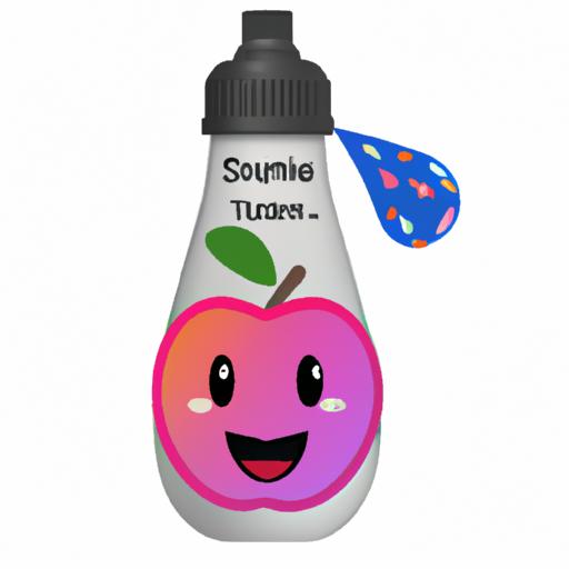 Savor the virtual taste of an apple-infused drink with the Apple water bottle emoji.