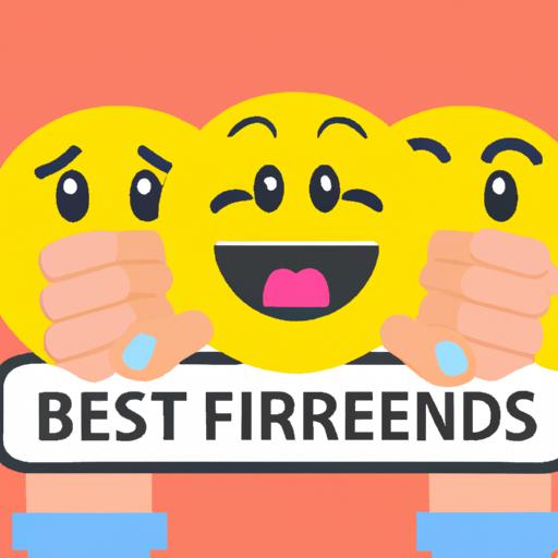 Best friends forever emoji representing a tight-knit group of friends.