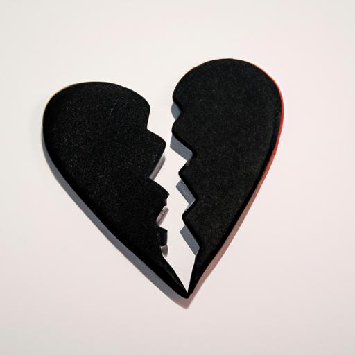 Black Broken Heart Emoji