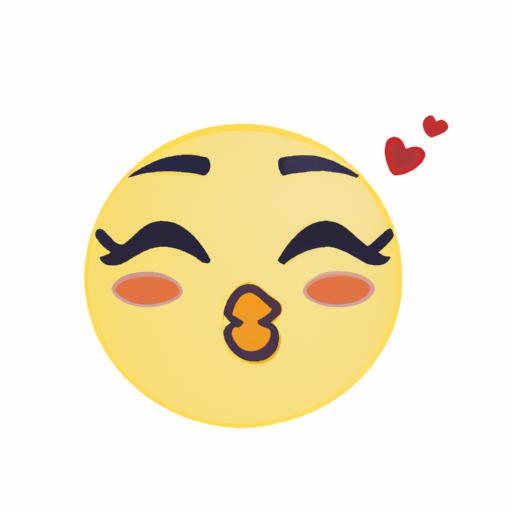 Enhance your digital conversations with a blow kiss emoji gif.