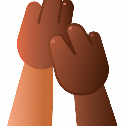Express your admiration and support with the brown clapping hands emoji.