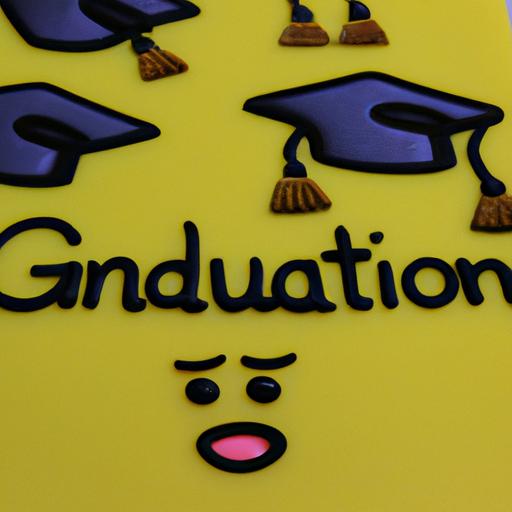 Unraveling the enigmatic emoji puzzle, revealing the hidden graduation-related phrase.