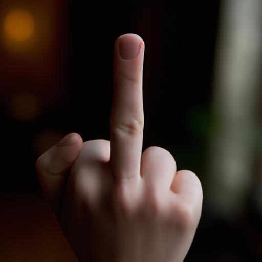 The history of the middle finger gesture and its digital transformation.