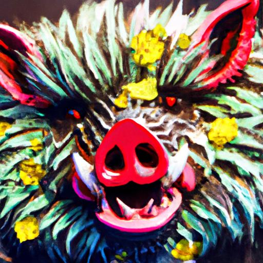 The boar head exploding emoji, with its explosive expression, perfectly conveys intense emotions.