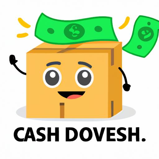 Illustration showcasing the convenience and secure nature of cash on delivery through a unique emoji design.