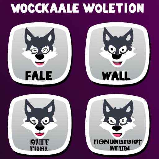 Create a howling good conversation with the wolf emoji copy and paste.