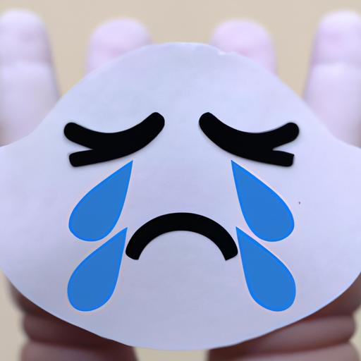 Crying Hands Up Emoji