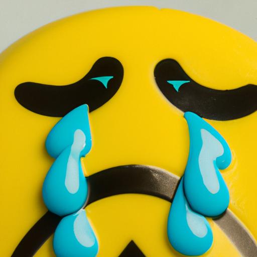 Crying Peace Sign Emoji