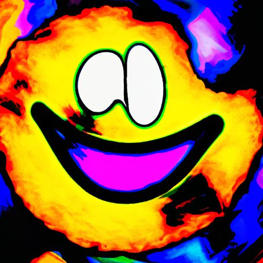 Deep Fried Laughing Emoji