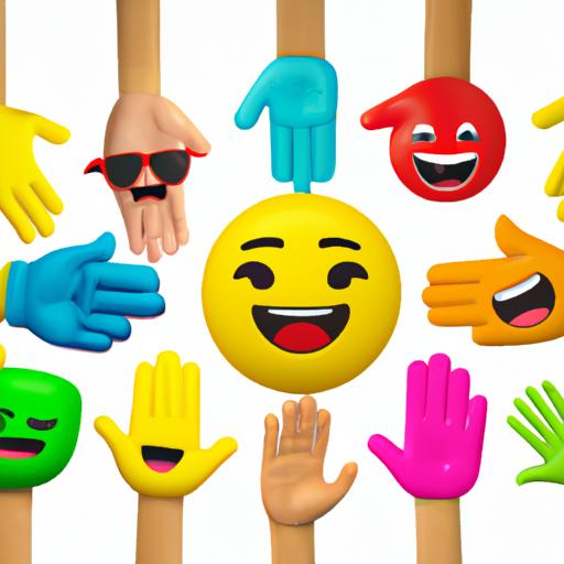 Emojis from different backgrounds come together for a heartwarming high five in the movie.