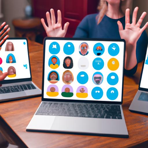 Emojis bridge the gap between distance, allowing friends to feel connected during virtual meetings