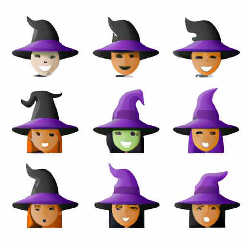Embrace the magic of witch emojis with their diverse designs.