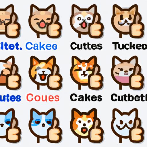 The cat thumbs up emoji has become a popular choice for expressing approval and positivity