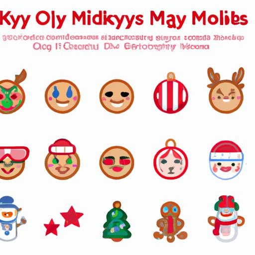 Download and use these free merry Christmas emojis to add a festive touch to your messages.
