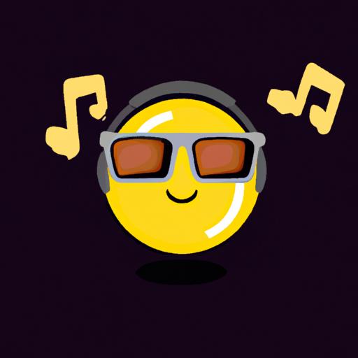 Let the glasses and music emoji be the soundtrack to your digital conversations.