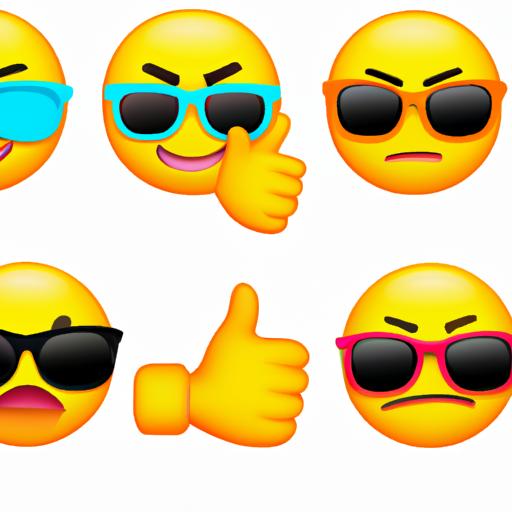 The sunglasses thumbs up emoji: a symbol of approval embraced worldwide.