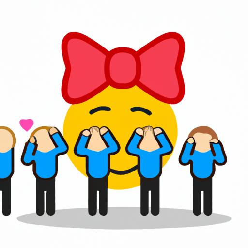 Adding a touch of humility to online conversations with the take a bow emoji.