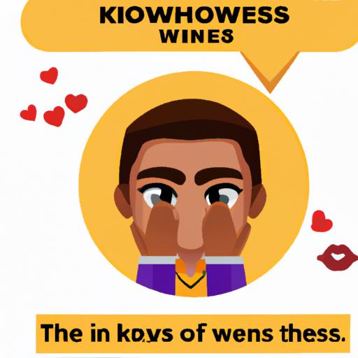 Understanding the implications of a guy using the blowing kiss emoji in digital communication.