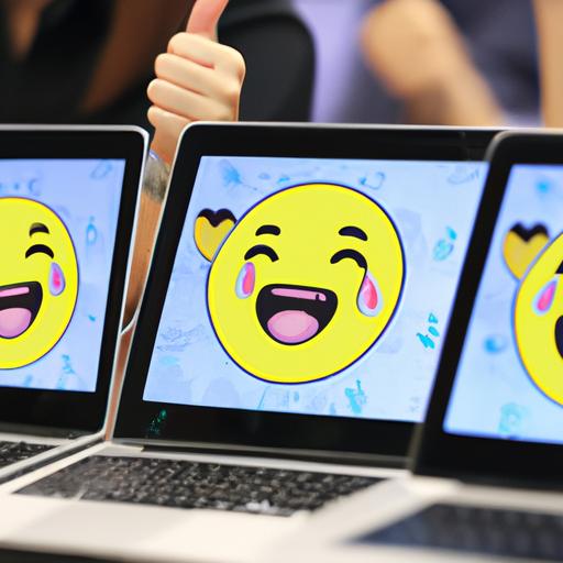 Creating a positive and engaging atmosphere with a good job emoji gif.