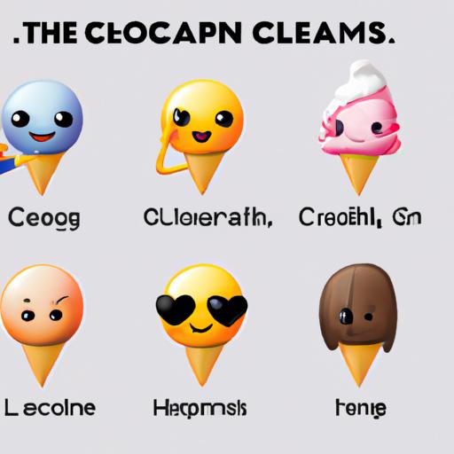 Savoring the frozen delight - the meaning of the ice cream emoji