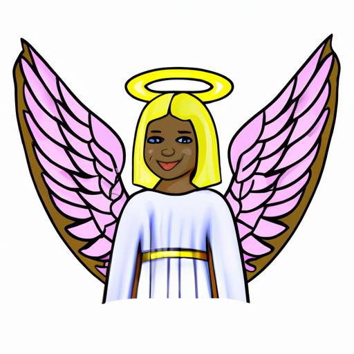 This exquisitely crafted biblically accurate angel emoji captures the essence of heavenly beings.