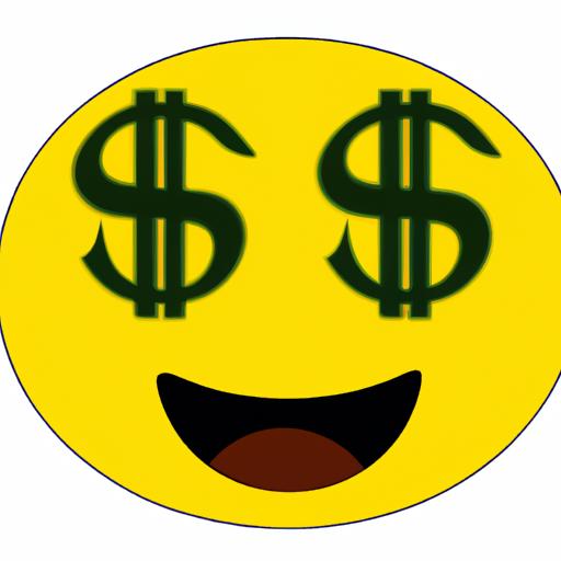 Express your excitement over financial gains with the money face emoji PNG.
