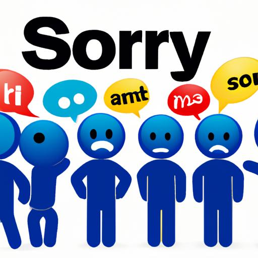 Individuals using the 'I'm sorry' emoji to apologize and communicate their remorse.