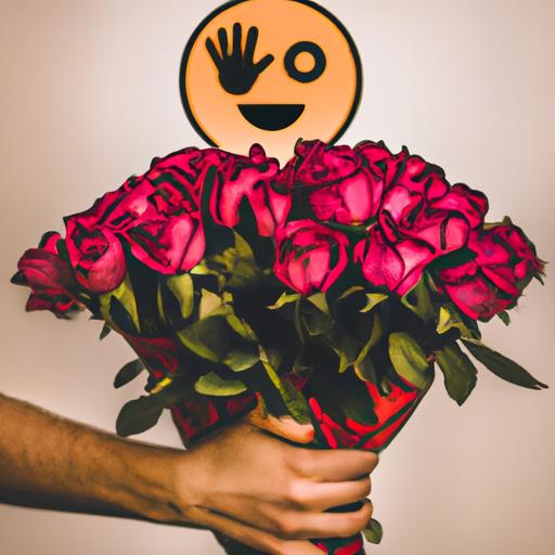 The rose emoji: a virtual representation of heartfelt emotions.
