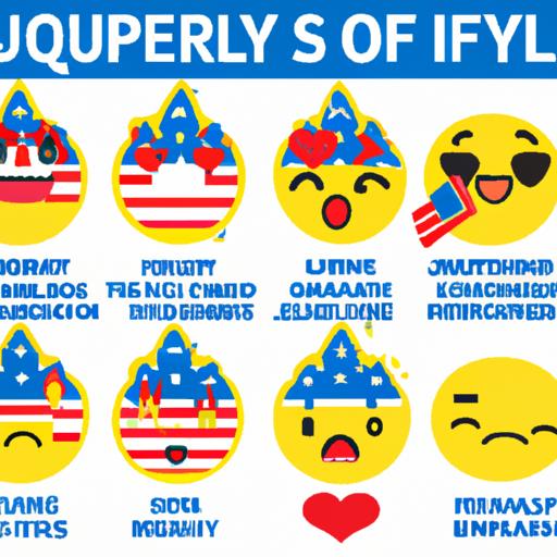 Express your patriotism with these popular emojis on Independence Day!