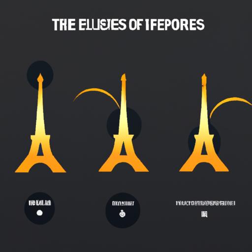 A person typing on a smartphone, searching for the Eiffel Tower emoji and discovering its different designs.