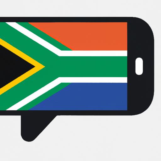 A social media post featuring the South African flag emoji alongside messages of national unity and pride.