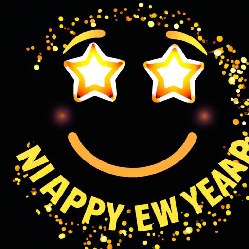 Add a touch of sparkle to your New Year's wishes with this radiant emoji.
