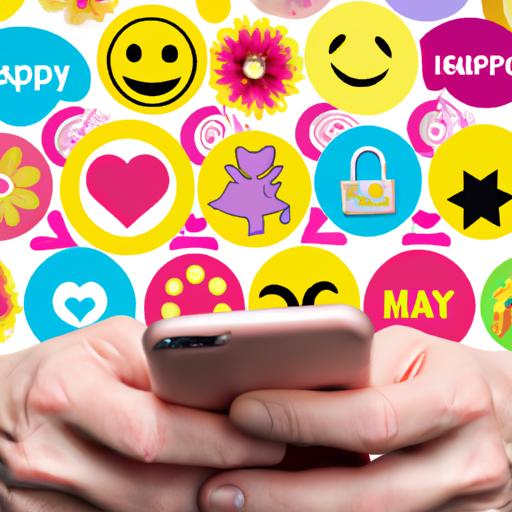 Adding a touch of color and emotion to Mother's Day wishes with vibrant emoji combinations