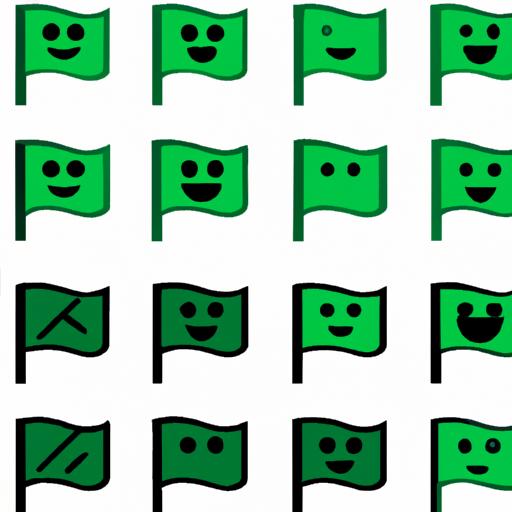 Discover the unique interpretations of the green flag emoji across various platforms.