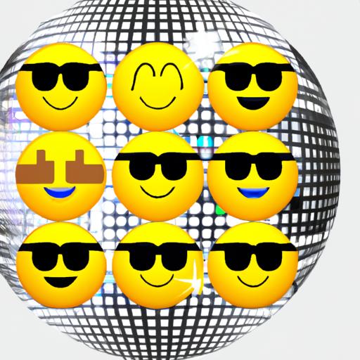 Add a touch of disco fever with the vibrant disco ball emoji.