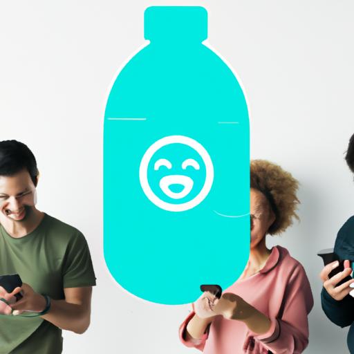Express your thirst with the water bottle emoji in digital conversations