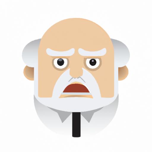 White Old Man Emoji