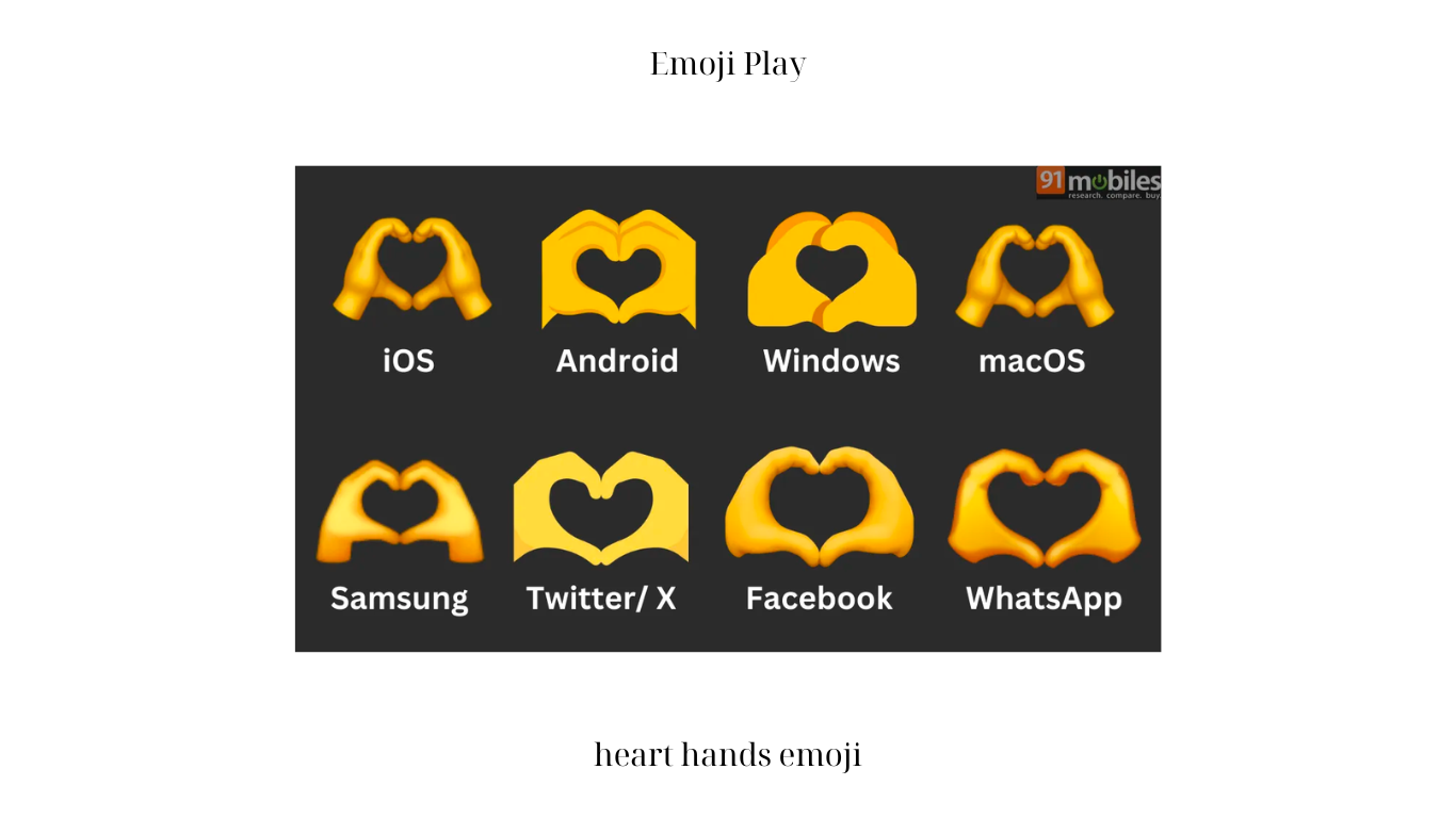 heart hands emoji