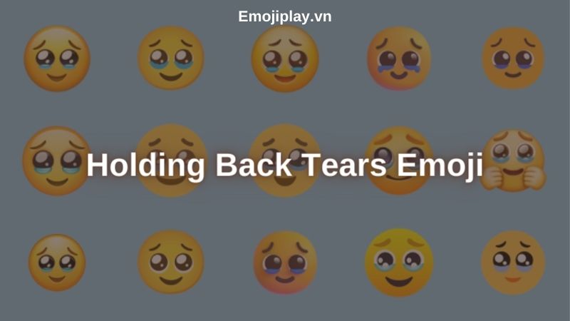 Holding Back Tears Emoji