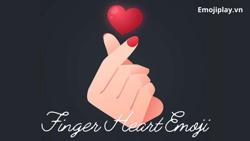 Finger Heart Emoji
