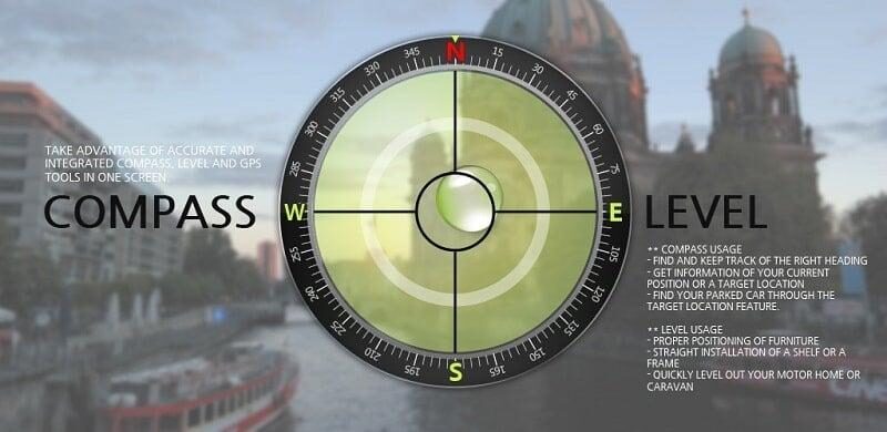 Ảnh đại diện của Compass Level & GPS