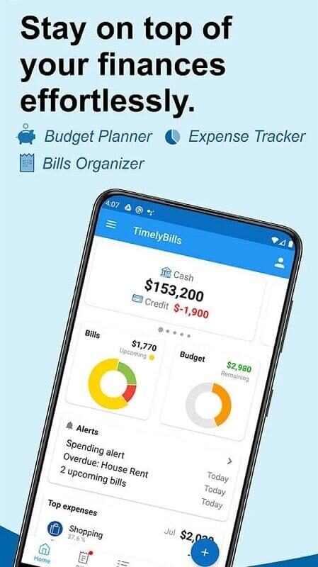 Bills Reminder Budget Planner mod