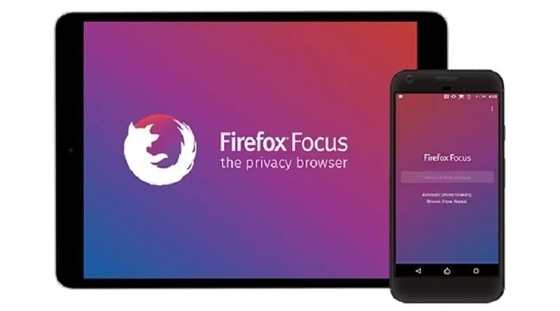 Firefox Focus - Ứng dụng trình duyệt web bảo mật