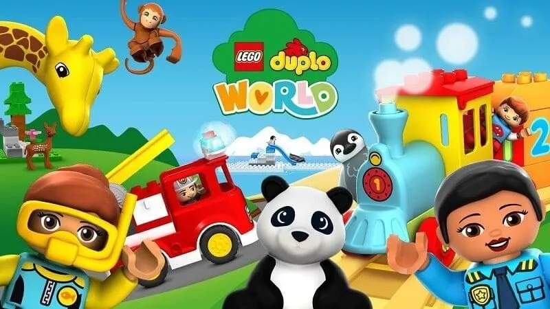 Mô hình LEGO DUPLO WORLD đầy màu sắc