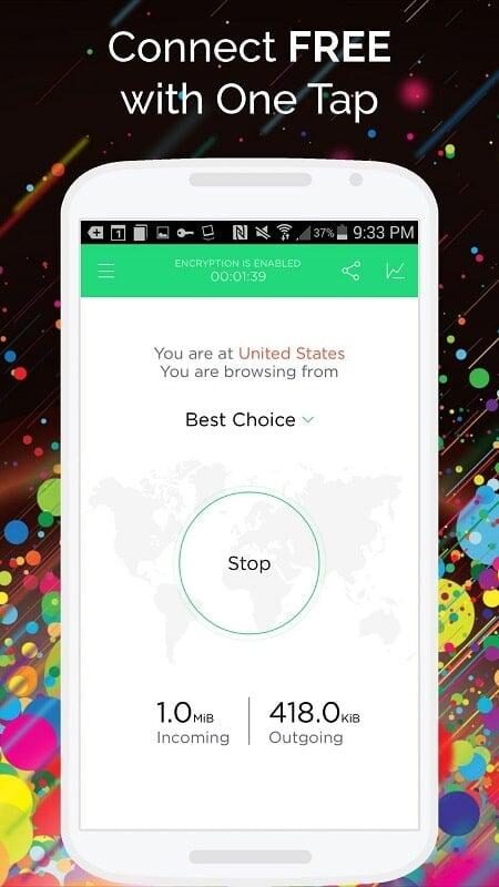 Ứng dụng Touch VPN MOD APK